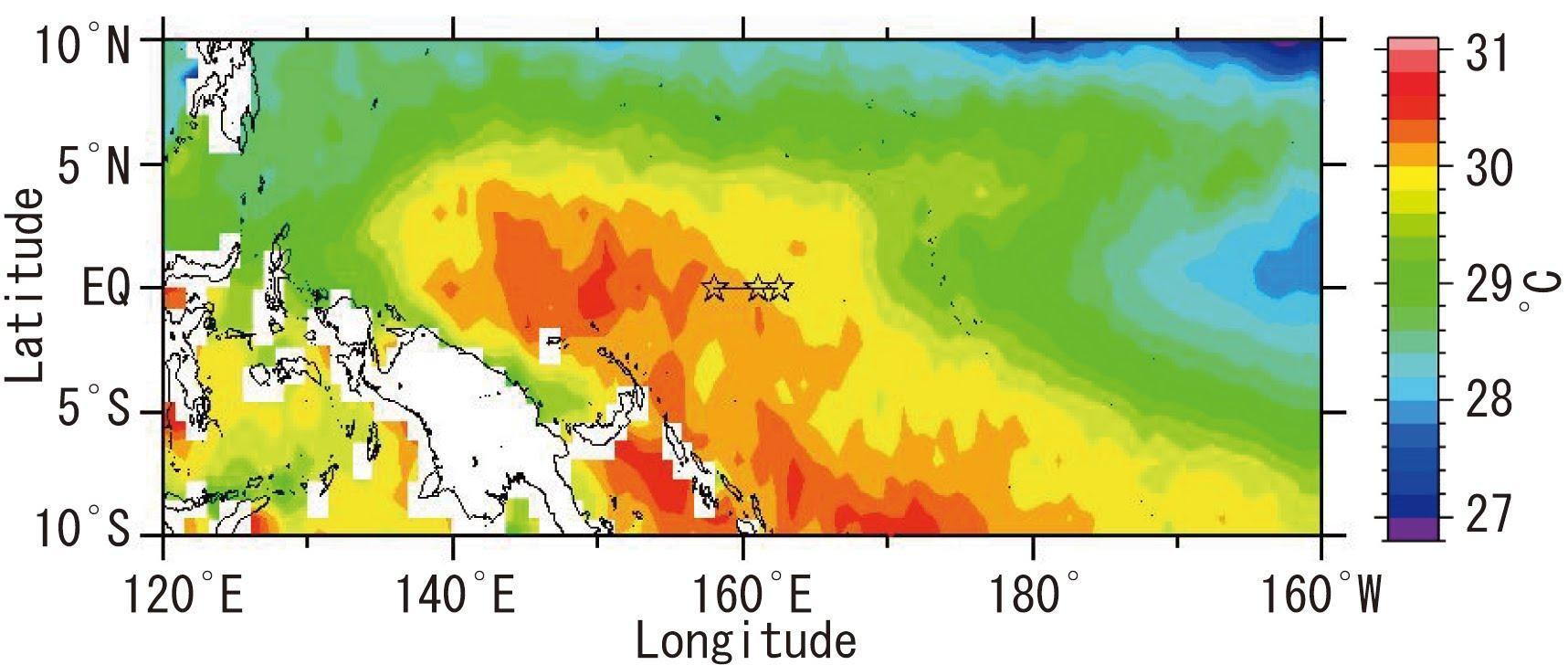 Air-sea interaction at the edges of the Warm Pool – TPOS